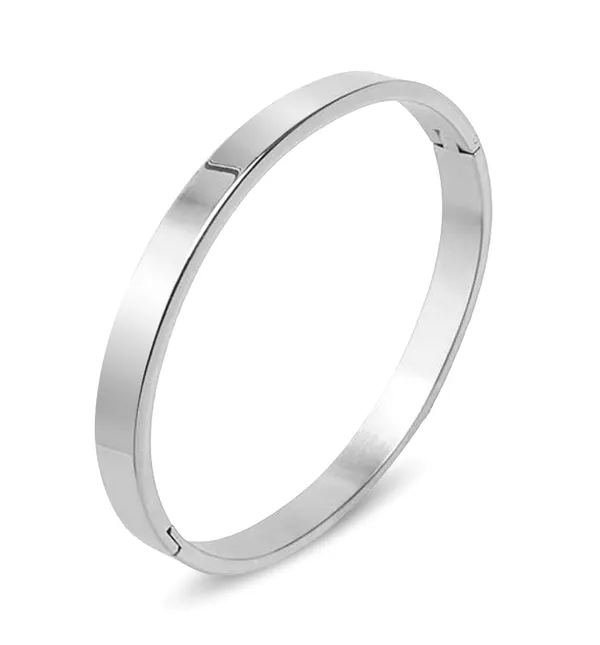 Silver_Bracelet_For_Men_|_Stainless_Steel_Silver_Kada_For_Men_Bracelets_Waterproof,_Anti-Tarnish_Bracelet,_Rust-Free,_Skin_Friendly