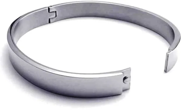 Silver_Bracelet_For_Men_|_Stainless_Steel_Silver_Kada_For_Men_Bracelets_Waterproof,_Anti-Tarnish_Bracelet,_Rust-Free,_Skin_Friendly