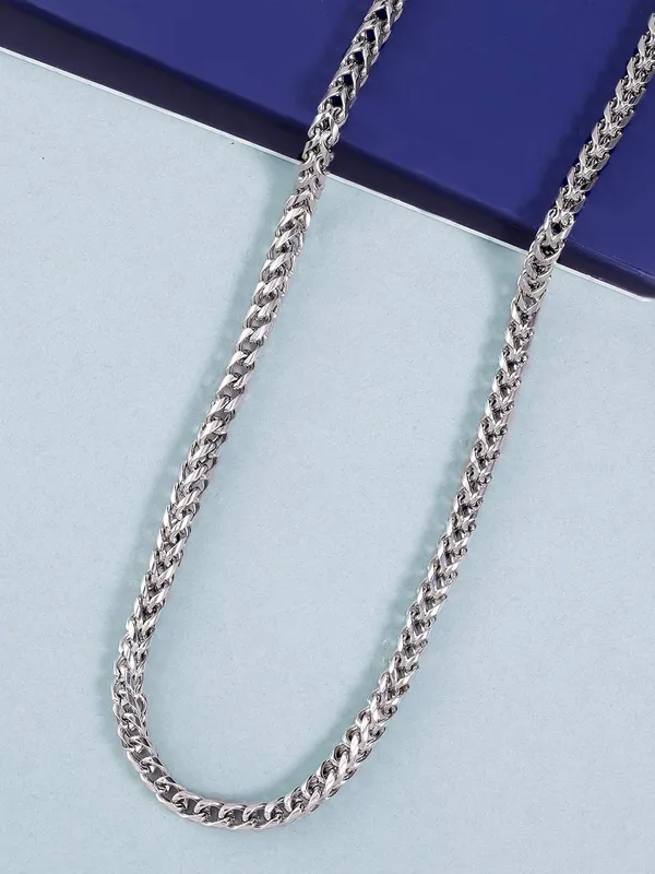 Silver_Chain_For_Men_Waterproof,_Anti-Tarnish,_Rust-Free,_Skin_Friendly