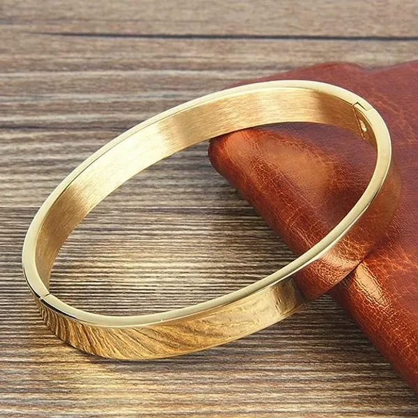 Rose_Gold_Kada_Bracelets_For_Men_Boys_Brother_Boyfriend_Gents-_Waterproof,_Anti-Tarnish_Bracelet,_Rust-Free,_Skin_Friendly