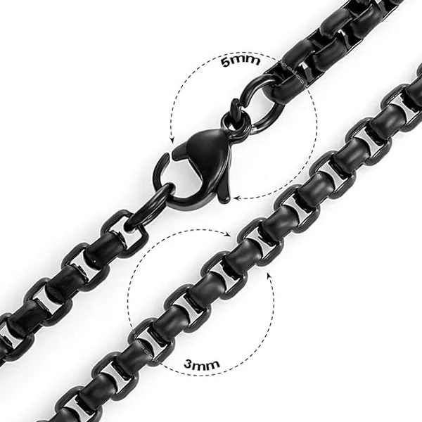 Black_Chain_For_Men_Waterproof,_Anti-Tarnish,_Rust-Free,_Skin_Friendly