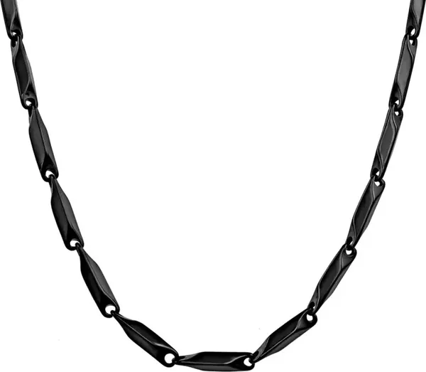 Black_Chain_For_Men-_Waterproof,_Anti-Tarnish,_Rust-Free,_Skin_Friendly