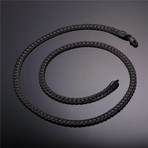 Black_Chain_For_Men_Waterproof,_Anti-Tarnish,_Rust-Free,_Skin_Friendly