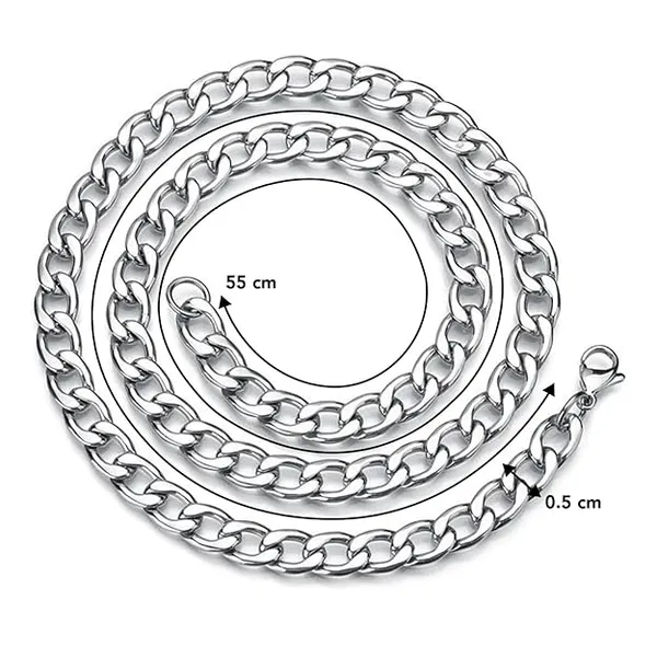Silver_Chain_For_Men_Waterproof,_Anti-Tarnish,_Rust-Free,_Skin_Friendly