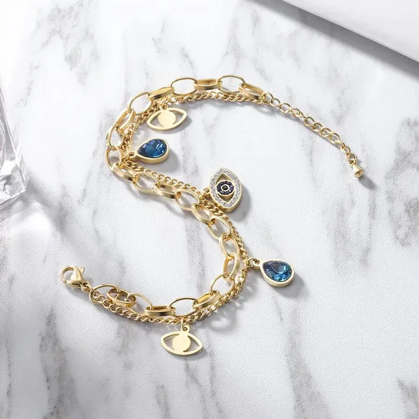 Rose_Gold_Evil_Eye_Bracelet_For_Woman_|_Anti_Tarnish_Adjustable_Hand_Bracelet_For_Girls,_Diamond_Cubic_Zirconia_Stone_|_Waterproof,_Anti-Tarnish,_Skin-Friendly