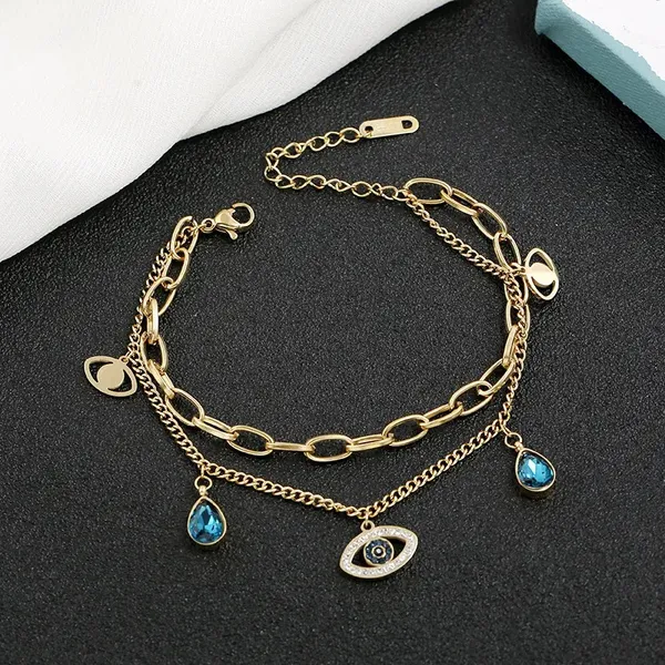 Rose_Gold_Evil_Eye_Bracelet_For_Woman_|_Anti_Tarnish_Adjustable_Hand_Bracelet_For_Girls,_Diamond_Cubic_Zirconia_Stone_|_Waterproof,_Anti-Tarnish,_Skin-Friendly