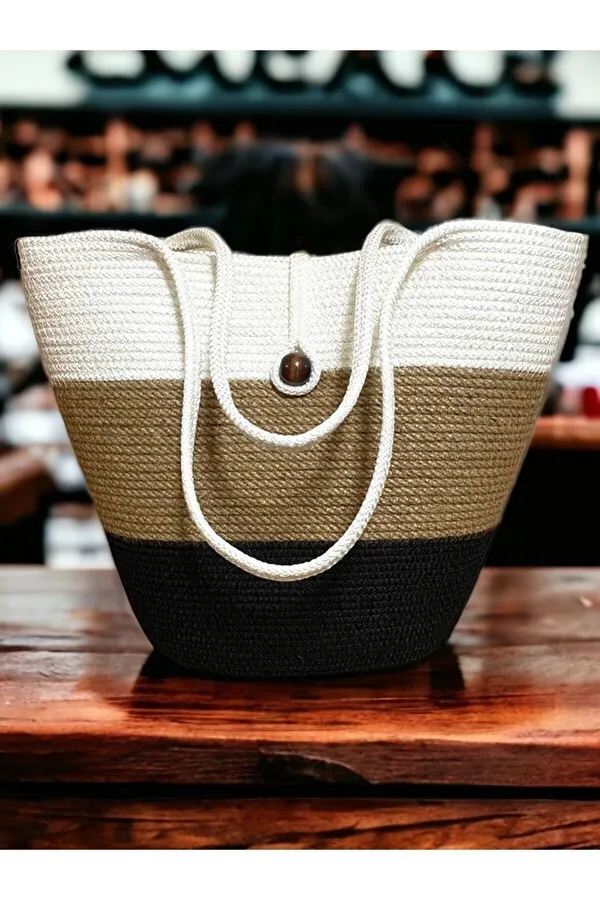 Green_Jute_&_Cotton_Tote_Bag_-_Fiction_Style_Carryalls_Ensemble