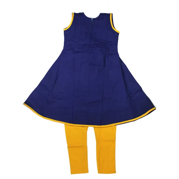 Blue_Cotton_Salwar_Suit_Set_For_Girl