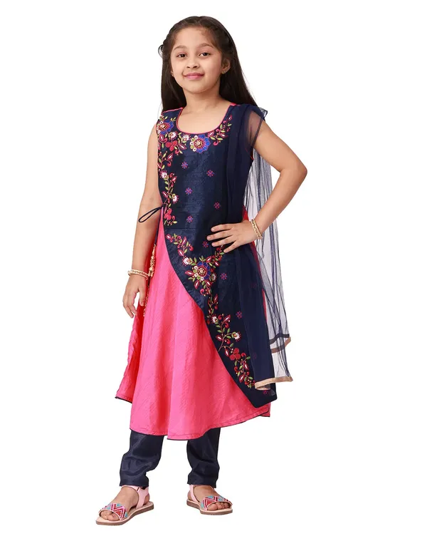 Pink_Ethnic_Churidar_Salwar_Suit_for_Kids