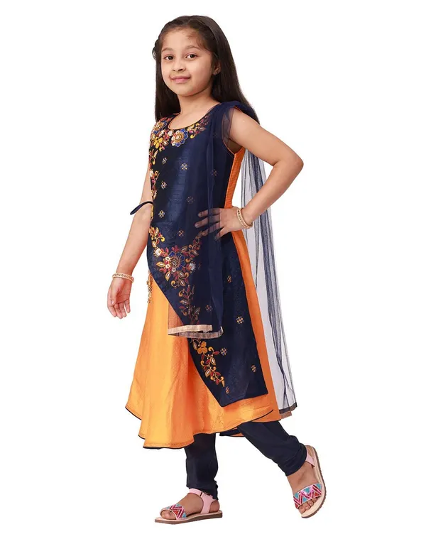 Yellow_Ethnic_Churidar_Salwar_Suit_for_Kids