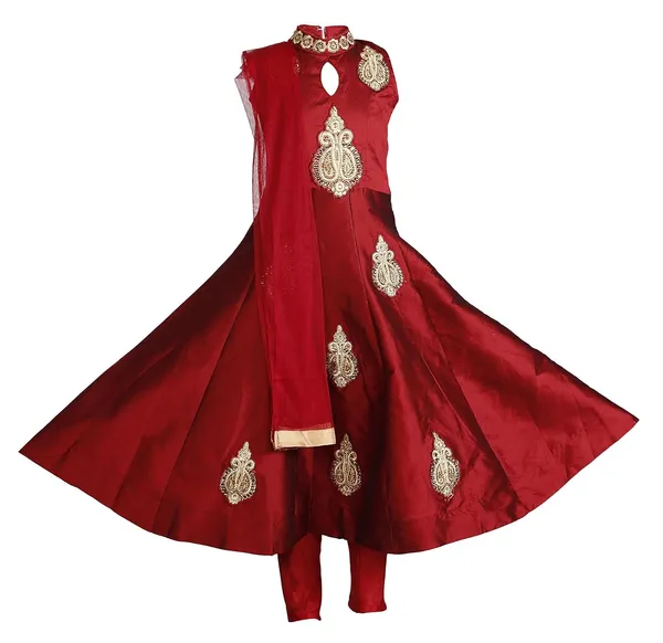 Red_Embroidery_Salwar_Suit_for_Girl