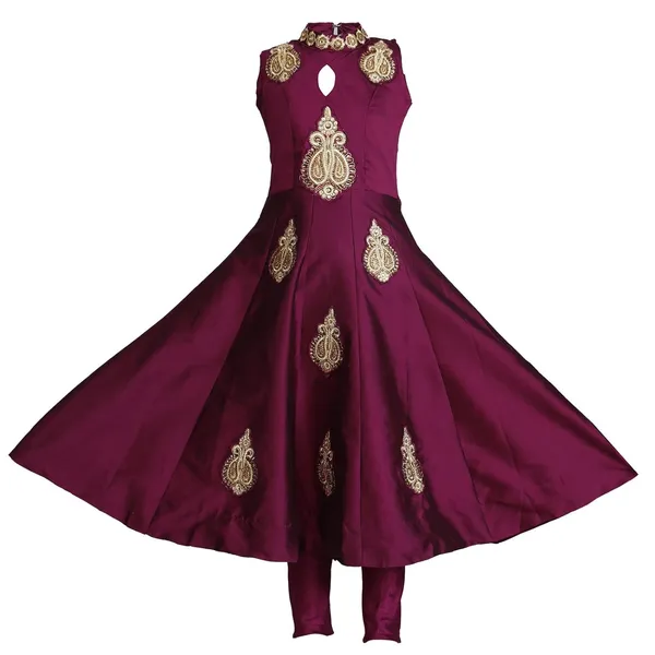 Maroon_Embroidery_Salwar_Suit_for_Girl