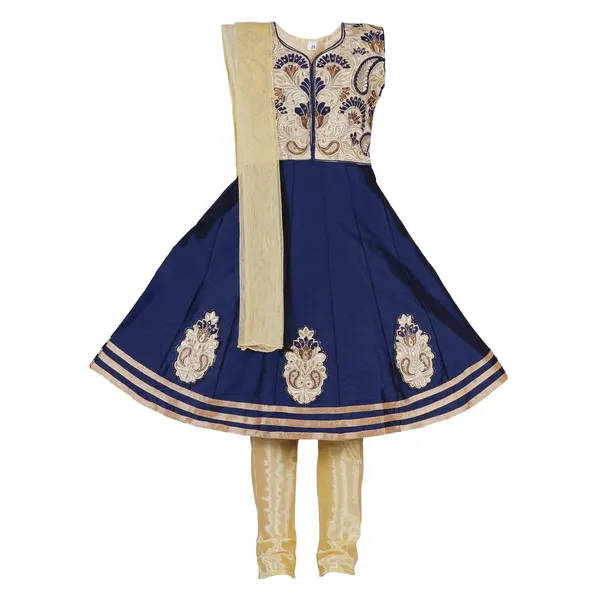 Blue_Embroidery_Salwar_for_Girl