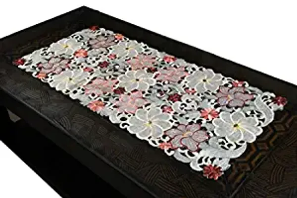 Maroon_Tissue_Embroidery_Design_Centre_Table_Runner_[15x33_Inches]