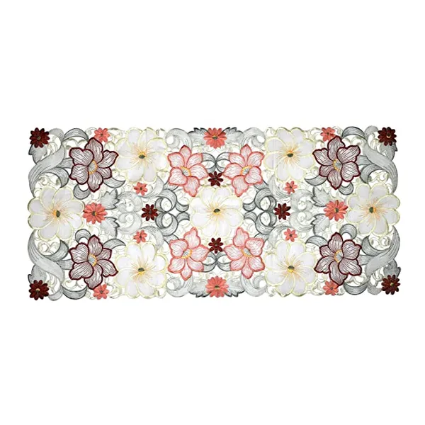 Maroon_Tissue_Embroidery_Design_Centre_Table_Runner_[15x33_Inches]