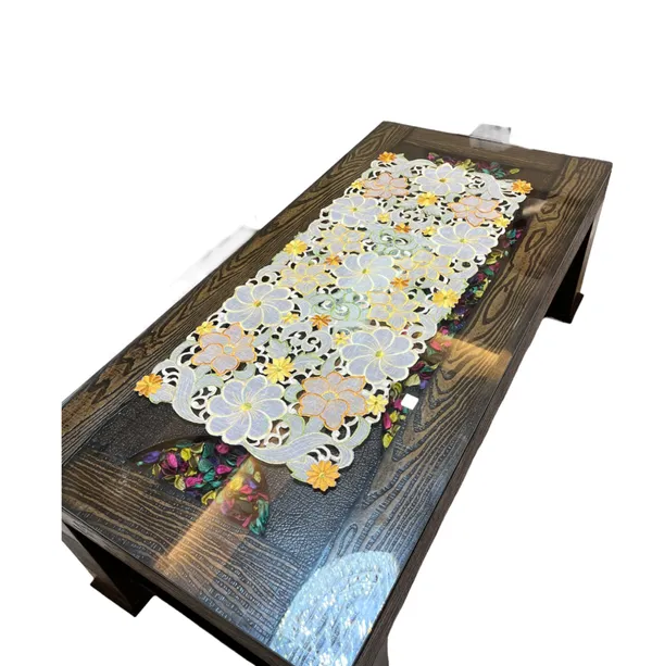 Yellow_Tissue_Embroidery_Design_Centre_Table_Runner_[15x33_Inches]