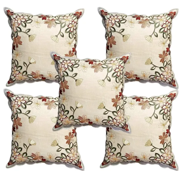 Set_Of_2_Maroon_Tissue_Cutwork_Cushion_Cover_[16x16_Inches]