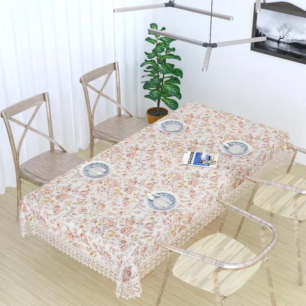 Peach_Jute_Cotton_Big_Flower_Design_Table_Cover