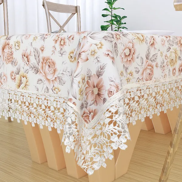 Peach_Jute_Cotton_Big_Flower_Design_Table_Cover