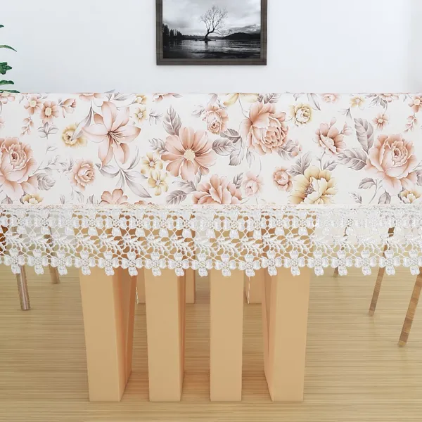 Peach_Jute_Cotton_Big_Flower_Design_Table_Cover