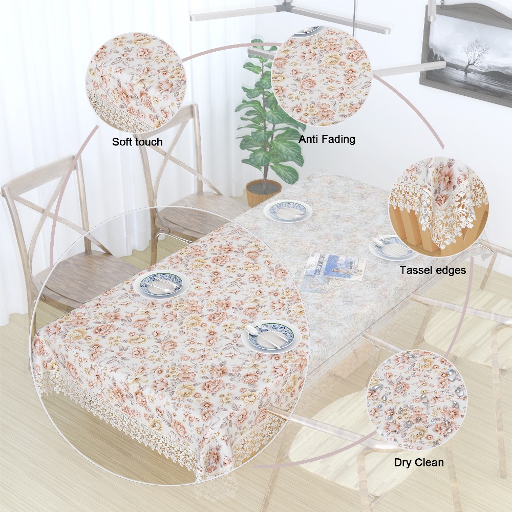 Peach_Jute_Cotton_Big_Flower_Design_Table_Cover