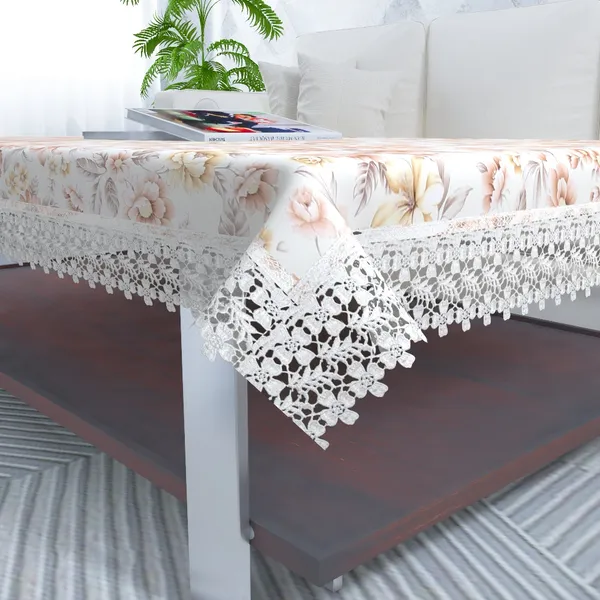 Peach_Jute_Cotton_Big_Flower_Design_Table_Cover_[40_X_60_Inches]