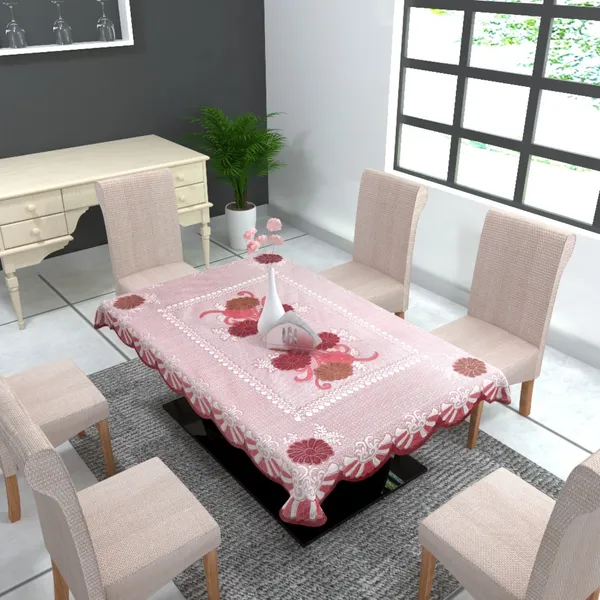 Maroon_Cotton_Blackberry_Design_Table_Cover