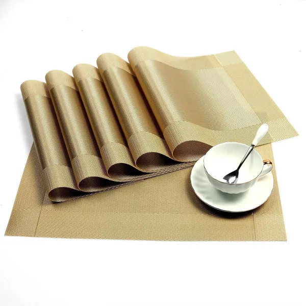 Pack_of_6_Gold_Pvc_Heat_Resistant_Dining_Table_Placemats-_[12x18_Inches]