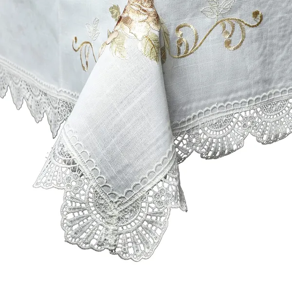 White_Cross_Stitch_Design_Table_Cover_[60_X_90_Inches]