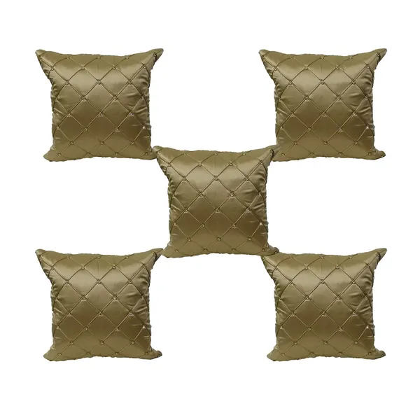 Set_Of_2_Gold_Satin_Diamond_Design_Cushion_Cover_[24x24_Inches]