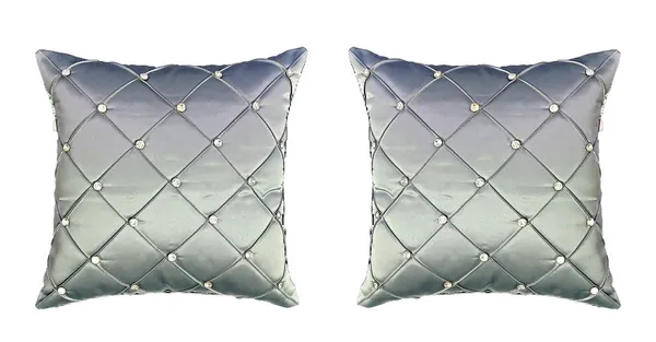 Set_Of_2_Grey_Satin_Diamond_Design_Cushion_Cover_[24x24_Inches]