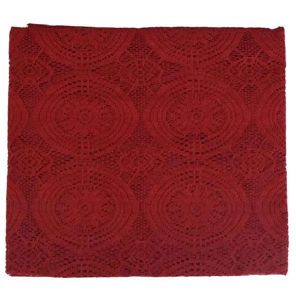 Maroon_Net_Cotton_Gola_Croshia_Design_Table_Cover_[60_X_90_Inches]