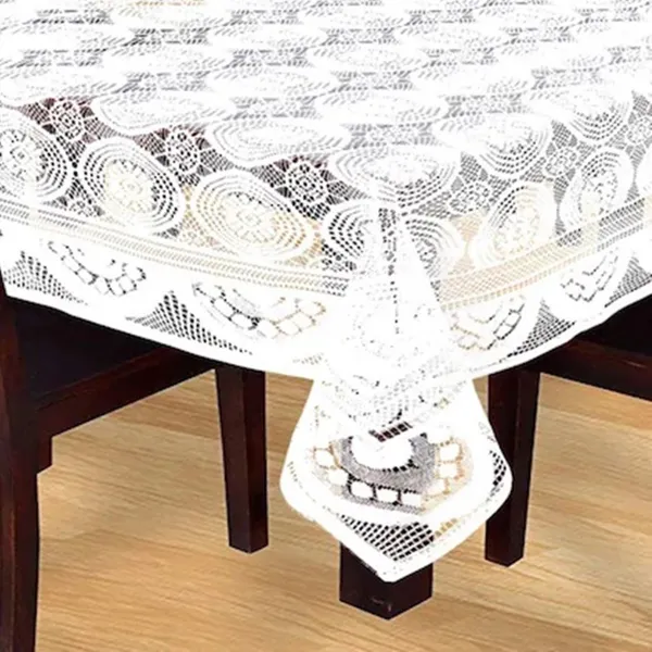 White_Net_Cotton_Gola_Croshia_Design_Table_Cover_[60_X_90_Inches]