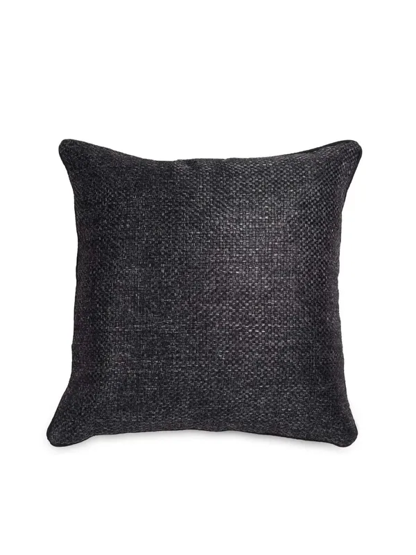 Set_Of_2_Black_Jute_Jute_Design_Cushion_Cover_[24x24_Inches]