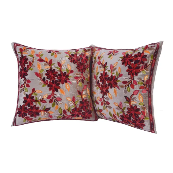 Set_Of_5_Cappuccino_velvet_Kashmiri_Kadhai_Design_Cushion_Cover_[16x16_Inches]