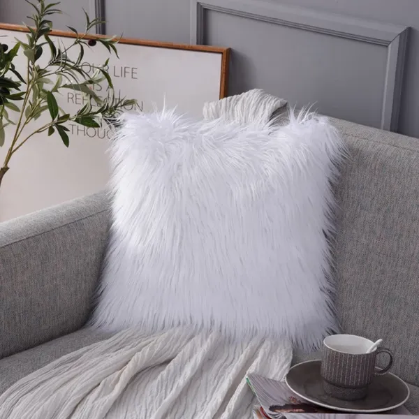 Set_Of_2_White_velvet_Long_Fur_Design_Cushion_Cover_[24x24_Inches]