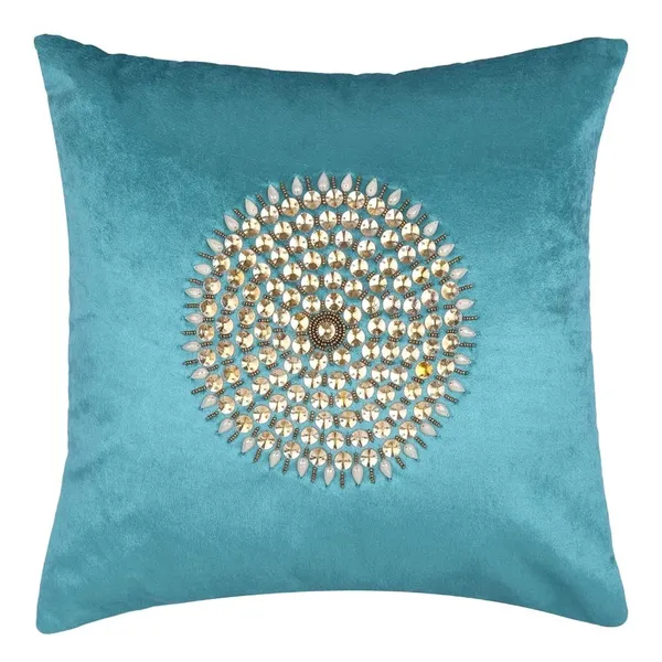 Set_Of_2_Green_velvet_Mandala_Design_Cushion_Cover_[16x16_Inches]