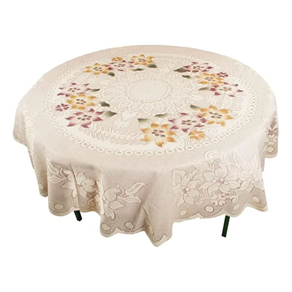 Net_Cotton_Round_Table_Cover.(Pack_of_1,Cream)