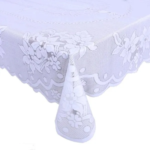 Attractive_Net_Cotton_Floral_Design_6_Seater_Dining_Table_Cover_-_White__(60x90_Inches)