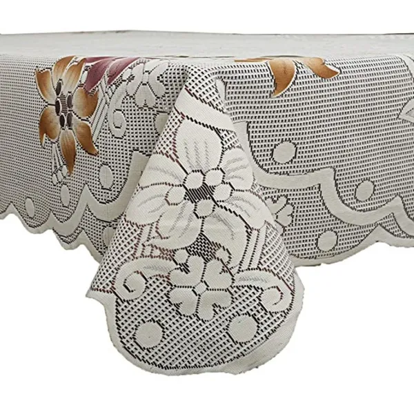Attractive_Net_Cotton_Floral_Design_6_Seater_Dining_Table_Cover_-_Printed_(60x90_Inches)