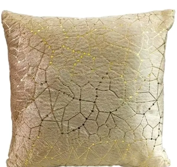 Set_Of_5_Gold_velvet_New_Dot_Line_Design_Cushion_Cover_[16x16_Inches]