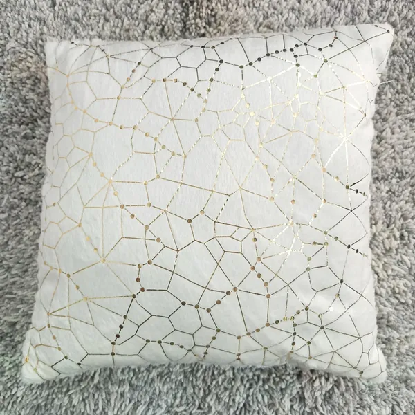 Set_Of_5_White_velvet_New_Dot_Line_Design_Cushion_Cover_[16x16_Inches]