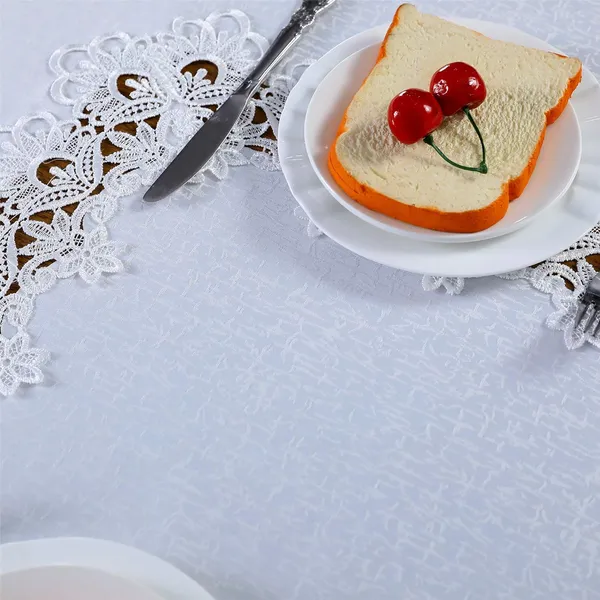 White_Starch_Polyster_Plain_Lace_Design_Table_Cover_[40_X_60_Inches]