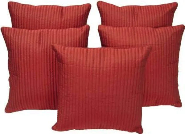 Set_Of_5_Maroon_Cotton_Quilt_Design_Cushion_Cover_[16x16_Inches]