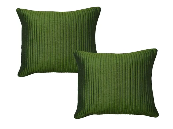 Set_Of_2_Green_Cotton_Quilt_Design_Cushion_Cover_[24x24_Inches]