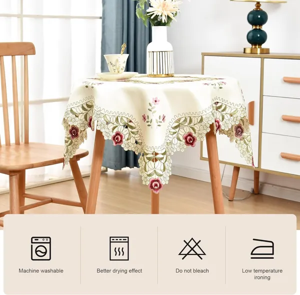Cream_Satin_Embroidery_Design_4_Seater_Table_Cover_Round_[60_Inches_Round]