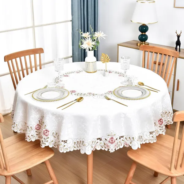Cream_Satin_Embroidery_Design_6_Seater_Table_Cover_Round_[72_Inches_Round]