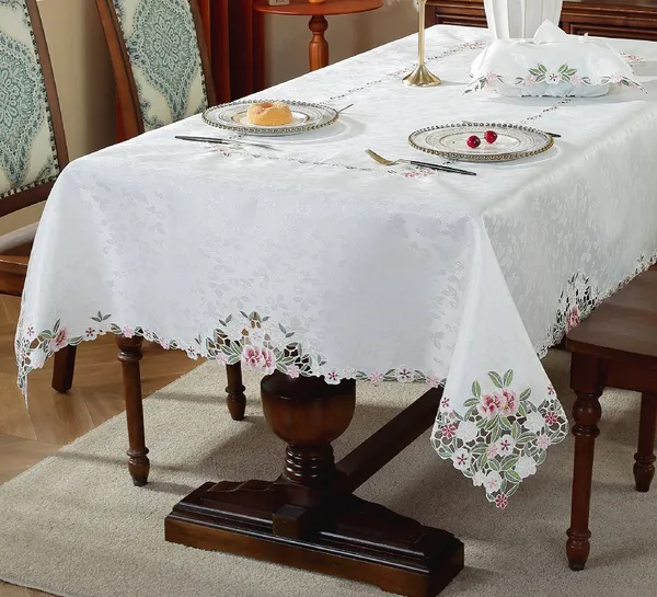Dark_Pink_Satin_Leaf_Wht_Design_Table_Cover_[60_X_90_Inches]
