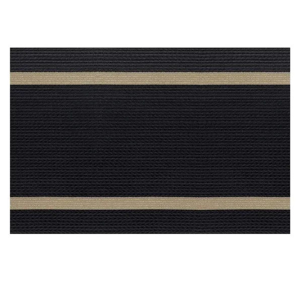 Pack_of_6_Black_Pvc_Check_Box_Basket_Heat_Resistant_Dining_Table_Placemats-_[12x18_Inches]