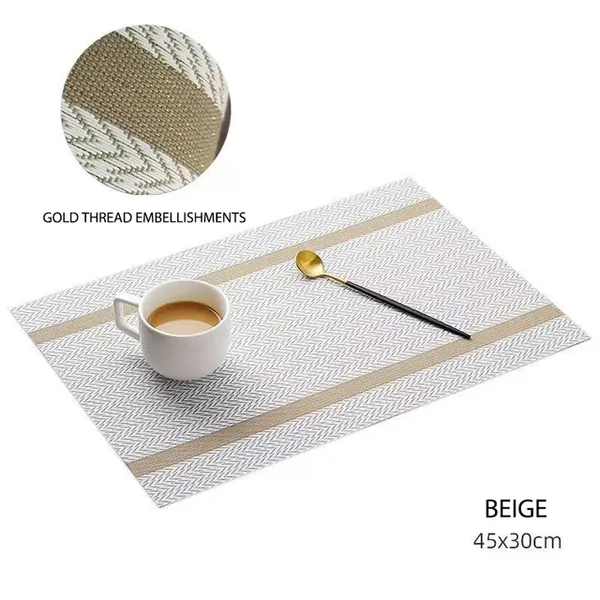 Pack_of_8_White_Pvc_Check_Box_Basket_Heat_Resistant_Dining_Table_Placemats-_[12x18_Inches]